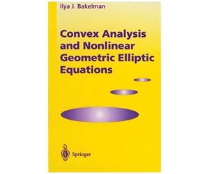 Convex Analysis And Nonlinear Geometric Elliptic Equations