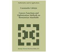 Convex Functions And Optimization Methods On Riemannian Manifolds