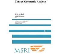 Convex Geometric Analysis - Cambridge University Press - Cambridge University Press - Livre en Anglais - Paperback Cambridge University PressCambridge University Press (Auteur)