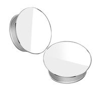 Convex Mirror Car - 2 Pieces Wide Angle 360° Adjustable Suction Cup Design | Side Mirror Auxiliary | Automobile Exterior Automotive Accessories Safe Driving Truck Reversing Family