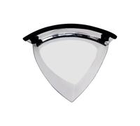 Convex Mirror, Driveway Outdoor, Acrylic 9.06x7.09x1.18 Inches Weatherproof Tool, Blind Spot Aid for Supermarket Entries, School Zones, Parking Lots, Corners, Warehouse Turns, Alleyway