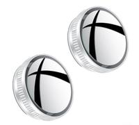 Convexe pour voiture 2pcs Suppression Points Aveugles Convexe(white) | Verre incurvé, technologie anti-éblouissement bleue, nocturne claire, élimine angles morts latéraux