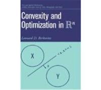 Convexity and Optimization in R Berkovitz, Leonard David, Berkovitz (Auteur)
