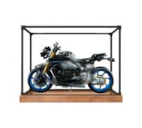 Convient à la vitrine de Moto Yamaha MT-10SP, Convient à la vitrine de modèle Lego Technic 42159, vitrine empilable Anti-poussière (modèle Non Inclus) (B)