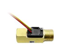 Convient au capteur de débit d'impulsion avec sonde température, jauge filetage interne et externe 1/2 pouces(SEN-HZ21FH-50mm external internal)