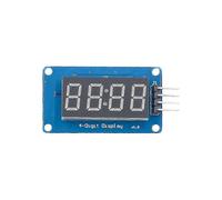 Convient au module d'affichage LED 4 bits TM1637 pour Arduino, tube d'horloge 7 segments de 0,36 pouce avec ano rouge
