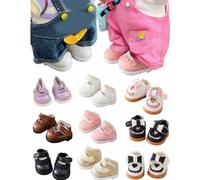 Convient aux accessoires de chaussures du matin Labubu, aux ensembles de chaussures, aux petites chaussures , 3,8 cm, peut être utilisé comme un choix important pour les cadeaux d'anniversaire et autr