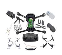 Convient aux Accessoires de Drone de contrôle E88 E525, pales d'hélice, Bras de Moteur, Carte mère, caméra, engrenage USB, Cadre de Protection(Sky Blue)