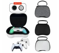 Convient aux consoles de jeux PS5/XBOX Series X/S/SWITCH, boîte de protection rigide pour transporter les manettes, deux embouts de joystick inclus. 47