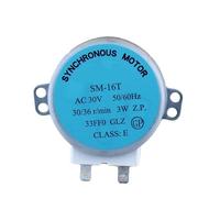 Convient Aux Fours À Micro-ondes Galanz Et Lightwave. Moteur Synchrone SM-16T, Compatible Avec Le Moteur De Brassage 30 V À Arbre Plat.