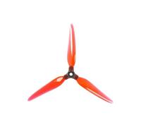 Convient aux hélices Pliables à 3 pales F3/F6/F7 Pouces for Drones FPV Freestyle Longue portée LR Longue Distance, pièces de Bricolage(Red 7inch 2Pairs)