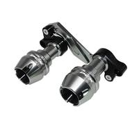 Convient aux Motos Honda PCX125 et PCX 150: Fourche Avant, moyeu de Roue, Protection Anti-Collision, Protection de Silencieux, glissière de Cadre(Rear Red)