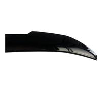 Convient Aux Pièces De Modification De Voiture en Fibre De Carbone De Style BMW Série 3 F30 318i 320i 325i 2013-2019, Becquet De Couvercle De Coffre Arrière(Black Topcoat)