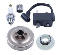 Convient aux scies 435 440 440E 445 450 450E Bobine d'allumage .325" Kit de Tambour d'embrayage