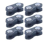 Convient for 6 connecteurs de maillons de chaîne de tronçonneuse 3/8'' 404, Type de réparation, Sangles préréglées, Outil de Jardinage Pratique