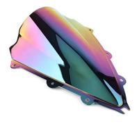 Convient for Aprilia RSV4R RSV4 R RS4 2009-2012 2013 2014 2015 2016 Pare-Brise de Moto déflecteurs de Vent Pare-Brise à Double Bulle(Iridium 1)
