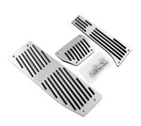 Convient for B/M/W/1,3 Série X1 E39 E46 E87 E90 E91 E92 Pédales d'accélérateur antidérapantes sans perçage for frein à essence et carburant, style de voiture(Drill 3pcs for AT)