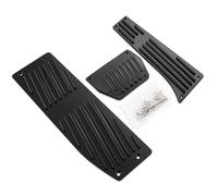 Convient for B/M/W/1,3 Série X1 E39 E46 E87 E90 E91 E92 Pédales d'accélérateur antidérapantes sans perçage for frein à essence et carburant, style de voiture(Black Drill for AT)