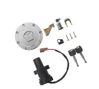 Convient for CBR600RR 2007-2014 Interrupteur d'allumage Serrure de siège Bouchon de réservoir Ensemble de clés