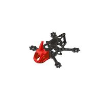 Convient for Drone de Course FPV RC, for unité aérienne O4 5.8G VTX Eos2 F722 1103 1104 1106 1204 Moteur kit de Cadre d'hélice 2 Pouces(Red)