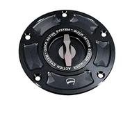 / Convient for DUCATI Streetfighter Panigale V2 V4 V4S/R accessoires bouchon de réservoir de carburant conversion en alliage d'aluminium CNC aucune clé nécessaire bouchon de réservoir d'essence boucho