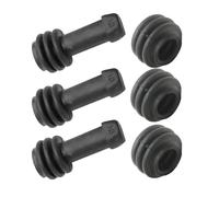 Convient for étrier de frein supérieur et inférieur, manchon d'amortisseur, cache-poussière, capuchon étanche en caoutchouc for frein à disque, pièces de moto(3 sets)