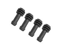 Convient for étrier de frein supérieur et inférieur, manchon d'amortisseur, cache-poussière, capuchon étanche en caoutchouc for frein à disque, pièces de moto(4pcs F)