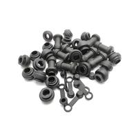 Convient for étrier de frein supérieur et inférieur, manchon d'amortisseur, cache-poussière, disque en caoutchouc, capuchon étanche for moto, scooter, vélo(45pcs)