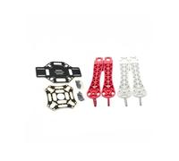 Convient for F450 RC FPV véhicule aérien sans Pilote V2 quadricoptère Multi-Rotor modèle d'avion fuselage Avion quadricoptère DIY(Red White Set)