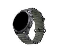 Convient For Garmin 22 26 Mm Camo Ocean Silicone Bracelet À Dégagement Rapide Convient For Fenix5 5XPlus 6 6XPro 7 7X Bracelet De Montre /Intinct1 2 Ceinture(Camo army green,22mm)