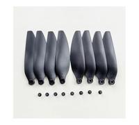 Convient for hélice de Drone, Lame de Lame, Longueur 66 mm, CW CCW, pièces de Rechange, Accessoires d'ailes de Drone RC Heli Quadcopter(Transparent Black)