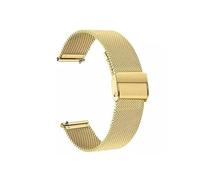 Convient For Huawei Watch GT 4 41 Mm Bracelet 18 Mm En Acier Inoxydable For Garmin Venu 3S 2S/Vivoactive 3S 4S 255S 265S Bracelet De Montre(Gold,18mm Width)