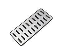 Convient for Hyundai Sonata Santa Fe Tucson IX35 I40 Elantra for Kia Sorento Sportage Optima K3 K5 2010-2015 Couvre-pédale de voiture en acier AT MT(1PC Rest)