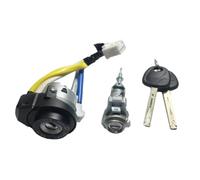 Convient for Kia Optima K5 Line 6 2011-2015 avec 2 clés de contact, serrure de porte gauche, ensemble complet de cylindres de serrure de porte OEM