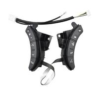 Convient for Land Cruiser Prado 120 2004-2009 LX470 GX400 2004-2006 75B037 Interrupteur de commandes au volant 84247-58010 Accessoires (noir bas match)(Black High Match)