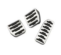 Convient for Land Rover Evoque L538 2011-2022, repose-pédale d'accélérateur et de frein, couvre-pédale antidérapant, accessoires for pédales de voiture AT MT(Orange)