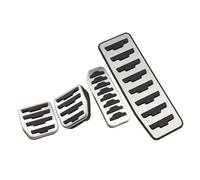 Convient for Land Rover Evoque L538 2011-2022, repose-pédale d'accélérateur et de frein, couvre-pédale antidérapant, accessoires for pédales de voiture AT MT(WHITE)