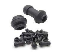 Convient for les étriers de frein supérieurs et inférieurs de moto et de scooter, manchon d'amortisseur, cache-poussière, capuchon étanche en caoutchouc for frein à disque(10 sets)