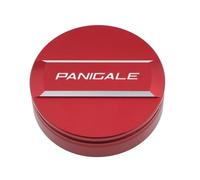 Convient for Panigale V2 V 4 V4S/R 899 959 1199 1299 Bouchon de réservoir de liquide de frein arrière Couvercle d'embrayage avant(Red logo Panigale)