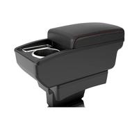 Convient for Peugeot 307 I 2001-2008 Accoudoir spécial Boîte de rangement Détails intérieurs Pièces automobiles modifiées avec porte-gobelet(B3 white line 6 usb)
