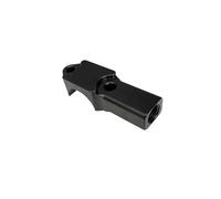 Convient for Support de rétroviseur à Levier de 7/8" 22 mm, Support de Serrage de maître-Cylindre de Frein et d'embrayage, Couvercle de Fixation, boulons M10, Support de Base(CNC Black 1PCS)