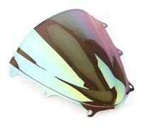 Convient for Suzuki GSX-R600 GSXR600 GSXR750 GSX-R750 K11 2011-2023 Pare-Brise Pare-Brise déflecteurs de Vent écran Pare-Brise à Double Bulle(Clear Iruidium)