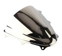 Convient for Suzuki GSX-R600 GSXR600 GSXR750 GSX-R750 K11 2011-2023 Pare-Brise Pare-Brise déflecteurs de Vent écran Pare-Brise à Double Bulle(Chrome)