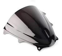 Convient for Suzuki GSX-R600 GSXR600 GSXR750 GSX-R750 K11 2011-2023 Pare-Brise Pare-Brise déflecteurs de Vent écran Pare-Brise à Double Bulle(Black)