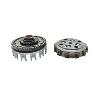 Convient for Szki GN250 250cc 21200-38202 Ensemble d'embrayage. Kit Panier extérieur Couronne engrenage à entraînement Primaire