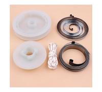 Convient for tronçonneuses 4500 5200 5800 45cc 52cc 58cc, kit de réparation Corde poulie à Ressort démarrage Facile, pièces Rechange