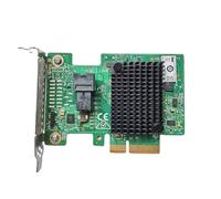 Convient for X3250 M6 M1210 00JY196 Carte réseau 12G Carte Canal SAS 4 Ports