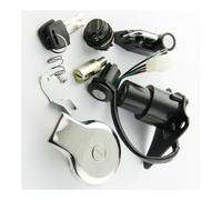 Convient for XV125 VIRAGO 125 1997-2000 Année XV250 250 1988-2013 Année Bouchon de réservoir Siège Interrupteur d'allumage Ensemble de clés