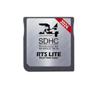 Convient pour 3DS DSL XL/LL 2024 R-4 SDHC Carte de jeu Carte mémoire numérique Carte flash Accessoires de jeu Carte portable (Argent)