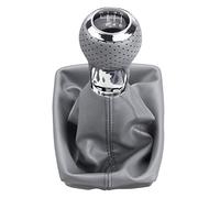 Convient pour A&UDI A4 S4 B8 8K A5 8T Q5 8R pour S-Line 6 vitesses de voiture manuel de levier de vitesse en cuir PU